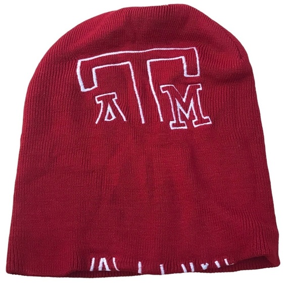 Drew Pearson Marketing Texas A&M Aggie Maroon Beanie - Picture 1 of 6